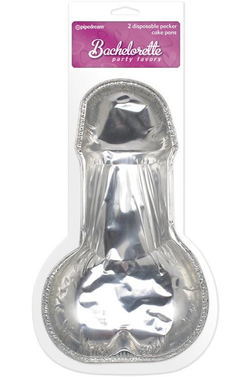 Disposable Pecker Cake Pans 2 Pack - My Sex Toy Hub
