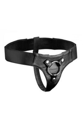 Domina Adjustable Wide Band Strap on Harness - My Sex Toy Hub