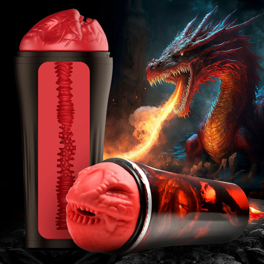 Dragon Snatch Dragon Stroker - Red - My Sex Toy Hub