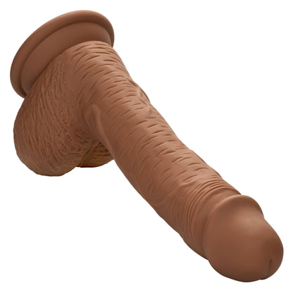 Dual Density Silicone Studs 6.25 Inch - Brown - My Sex Toy Hub