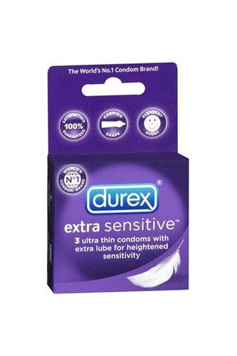 Durex Extra Sensitive - 3 Pack - My Sex Toy Hub