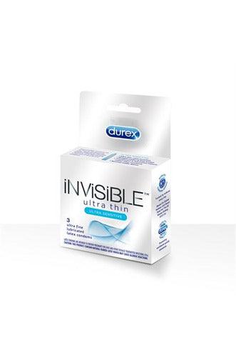 Durex Invisible 3 Pack - My Sex Toy Hub