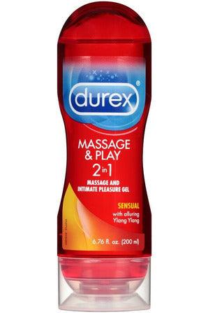 Durex Massage & Play 2 in 1 Sensual Ylang Ylang - 6.76 Fl. Oz. / 200 ml - My Sex Toy Hub