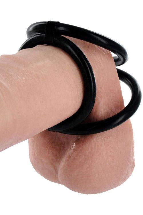 Easy Release Tri Cock and Ball Ring - My Sex Toy Hub