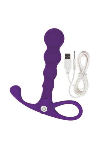 Embrace Beaded Probe - Purple - My Sex Toy Hub