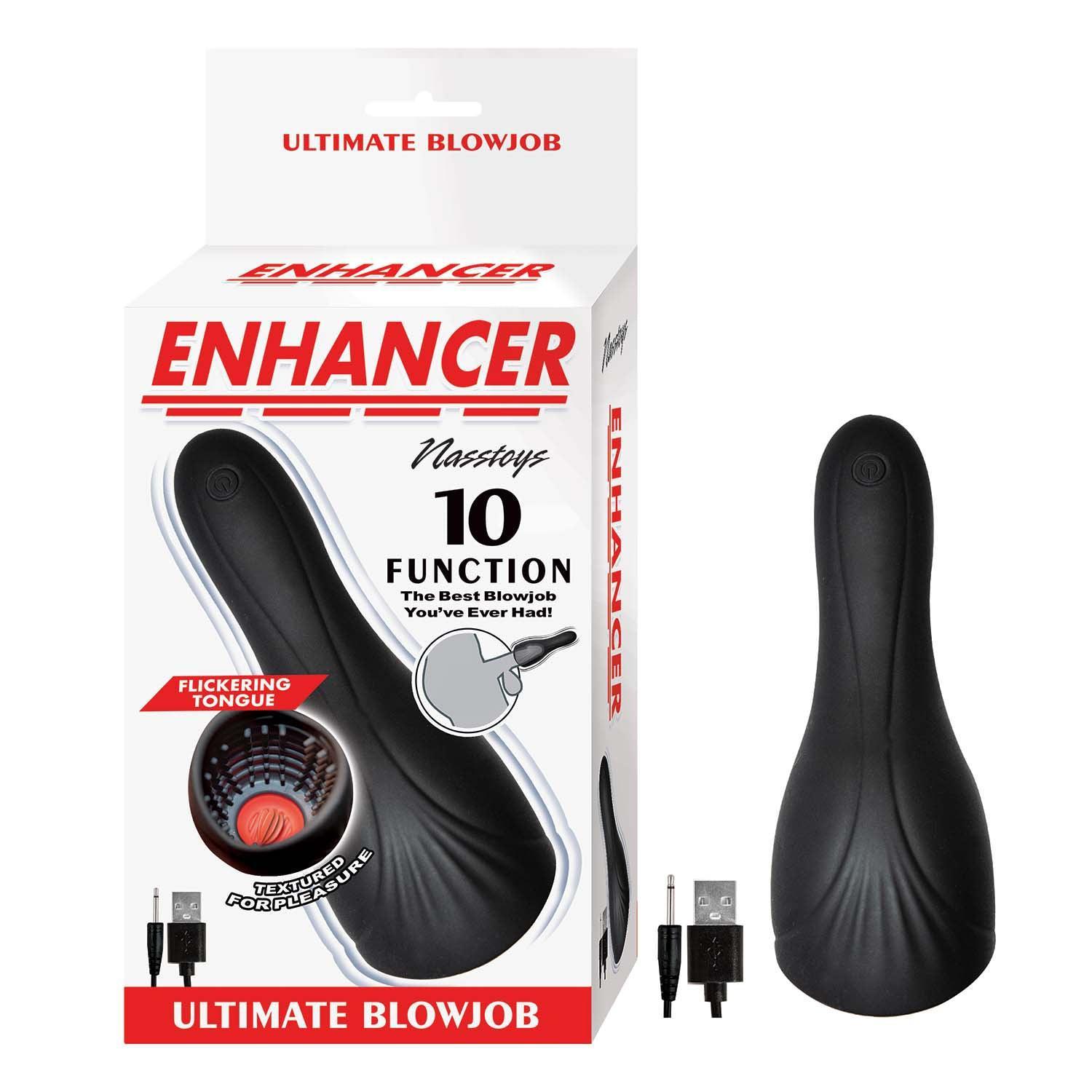 Enhancer Ultimate Blow Job - Black - My Sex Toy Hub