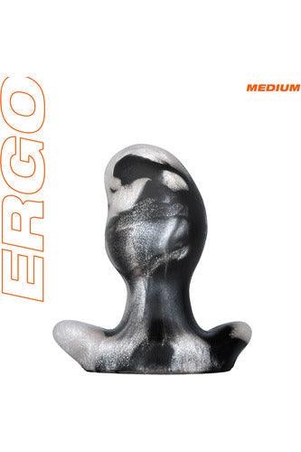 Ergo Butt Plug - Medium - Platinum Swirl - My Sex Toy Hub