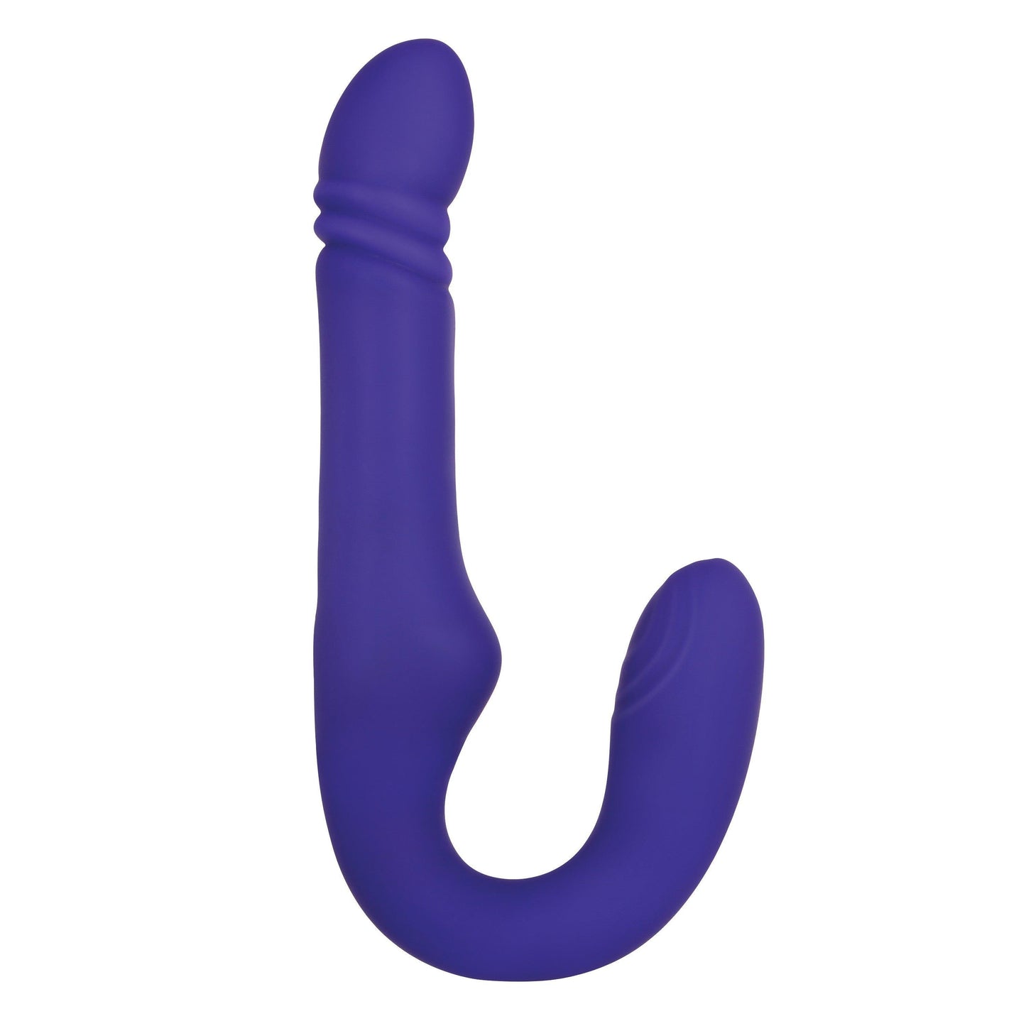 Eve's Ultimate Thrusting Strapless Strap-on - Purple - My Sex Toy Hub