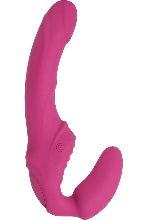 Eve's Vibrating Strapless Strap-On - My Sex Toy Hub