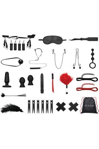 Everything You Need Bondage in-a-Box 20pc Bedspreader Set - My Sex Toy Hub