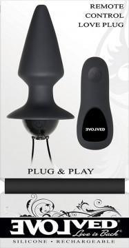 Evolved Plug & Play - Black - My Sex Toy Hub