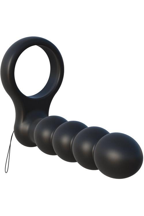 Fantasy C-Ringz Remote Control Double Penetrator - Black - My Sex Toy Hub