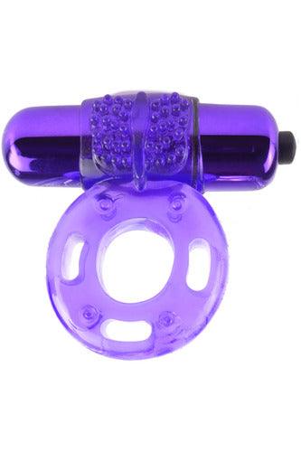 Fantasy C-Ringz Vibrating Super Ring Purple - My Sex Toy Hub
