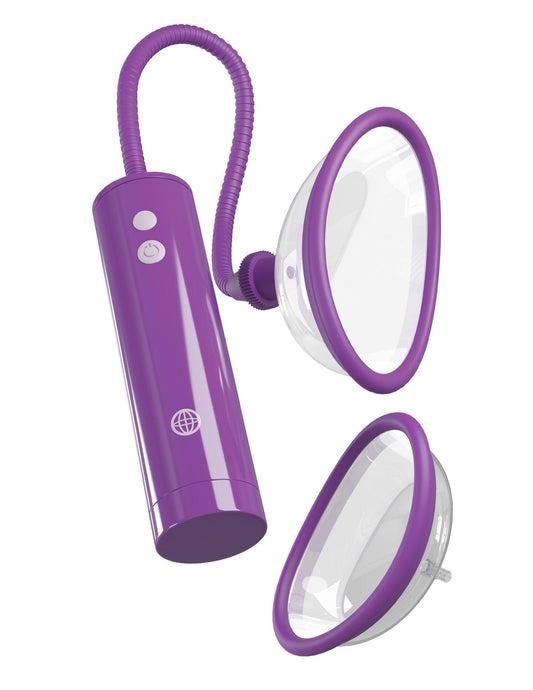 Fantasy for Her Rechargeable Pleasure Pump Kit - Purple - My Sex Toy Hub