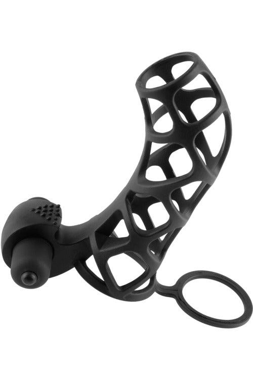 Fantasy X-Tensions Extreme Silicone Power Cage - Black - My Sex Toy Hub