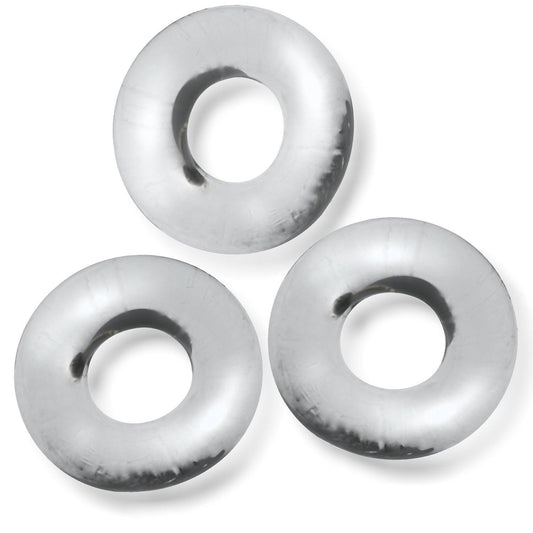 Fat Willy 3-Pack Jumbo C-Rings - Clear - My Sex Toy Hub