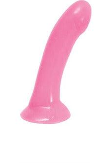 Femme Flared Base Rubber Dildo - Hot Pink - My Sex Toy Hub