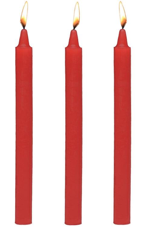 Fetish Drip Candles 3pk - Red - My Sex Toy Hub