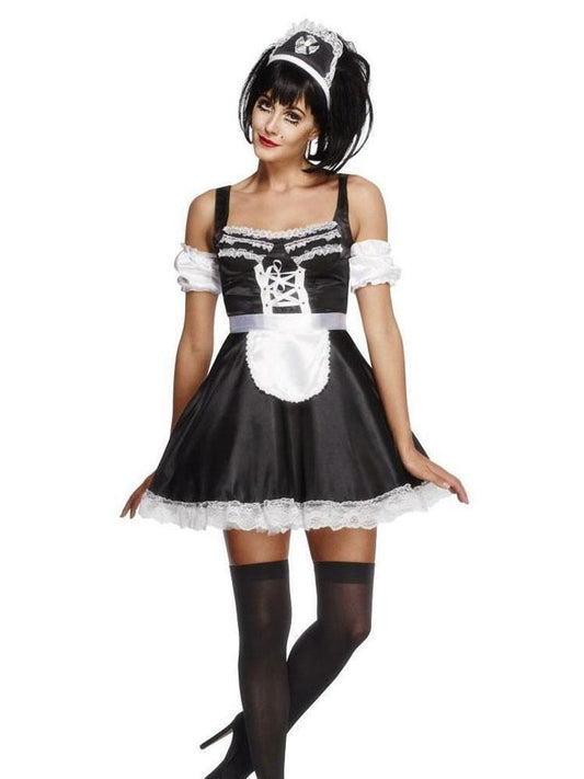 Fever Flirty French Maid Costume - Large - My Sex Toy Hub