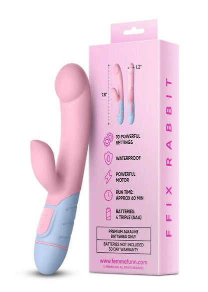 Ffix Rabbit - Light Pink - My Sex Toy Hub