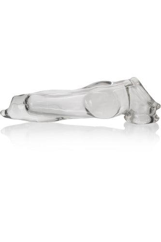 Fido Cocksheath With Adjustable Fit - Clear - My Sex Toy Hub