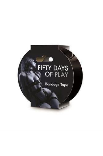 Fifty Days of Play - Bondage Tape - Black - My Sex Toy Hub