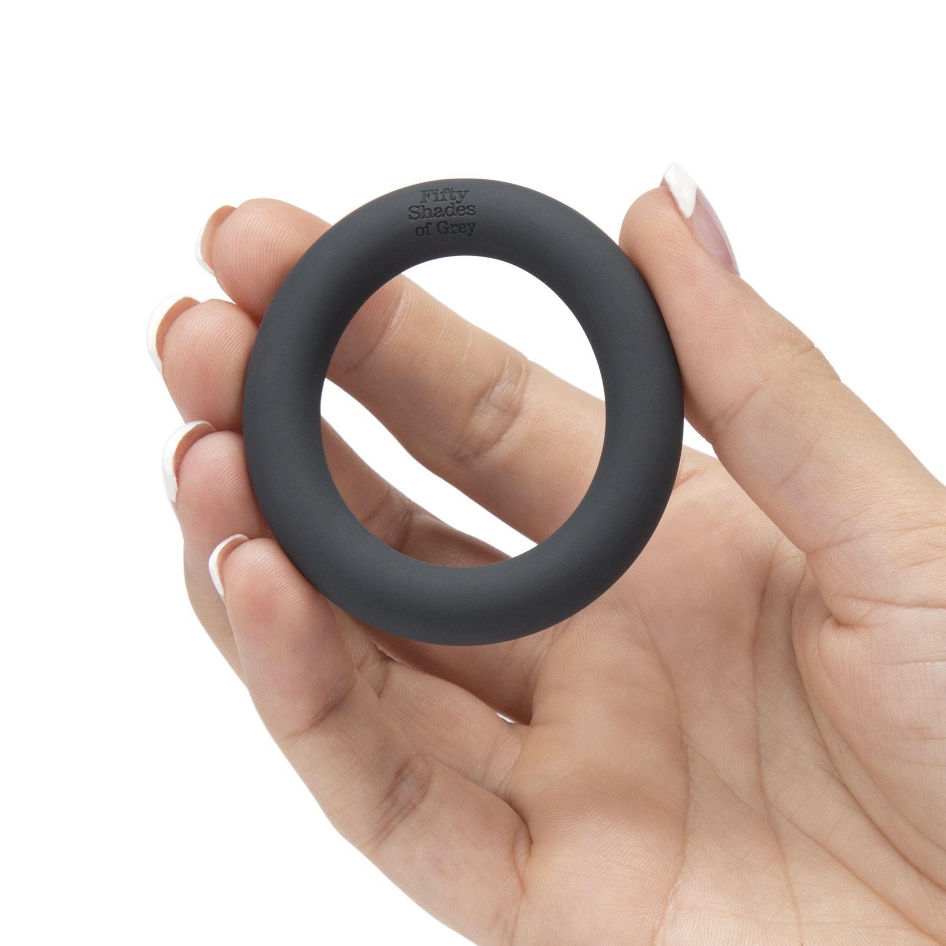 Fifty Shades of Grey a Perfect O Silicone Cock Ring - My Sex Toy Hub