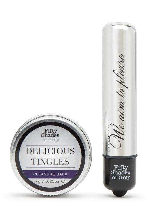 Fifty Shades of Grey Delicious Tingles 2pc Kit - My Sex Toy Hub