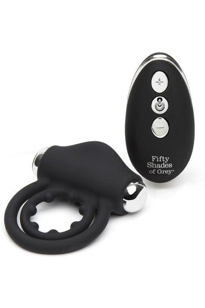 Fifty Shades of Grey Relentless Vibrations Remote Love Ring - My Sex Toy Hub