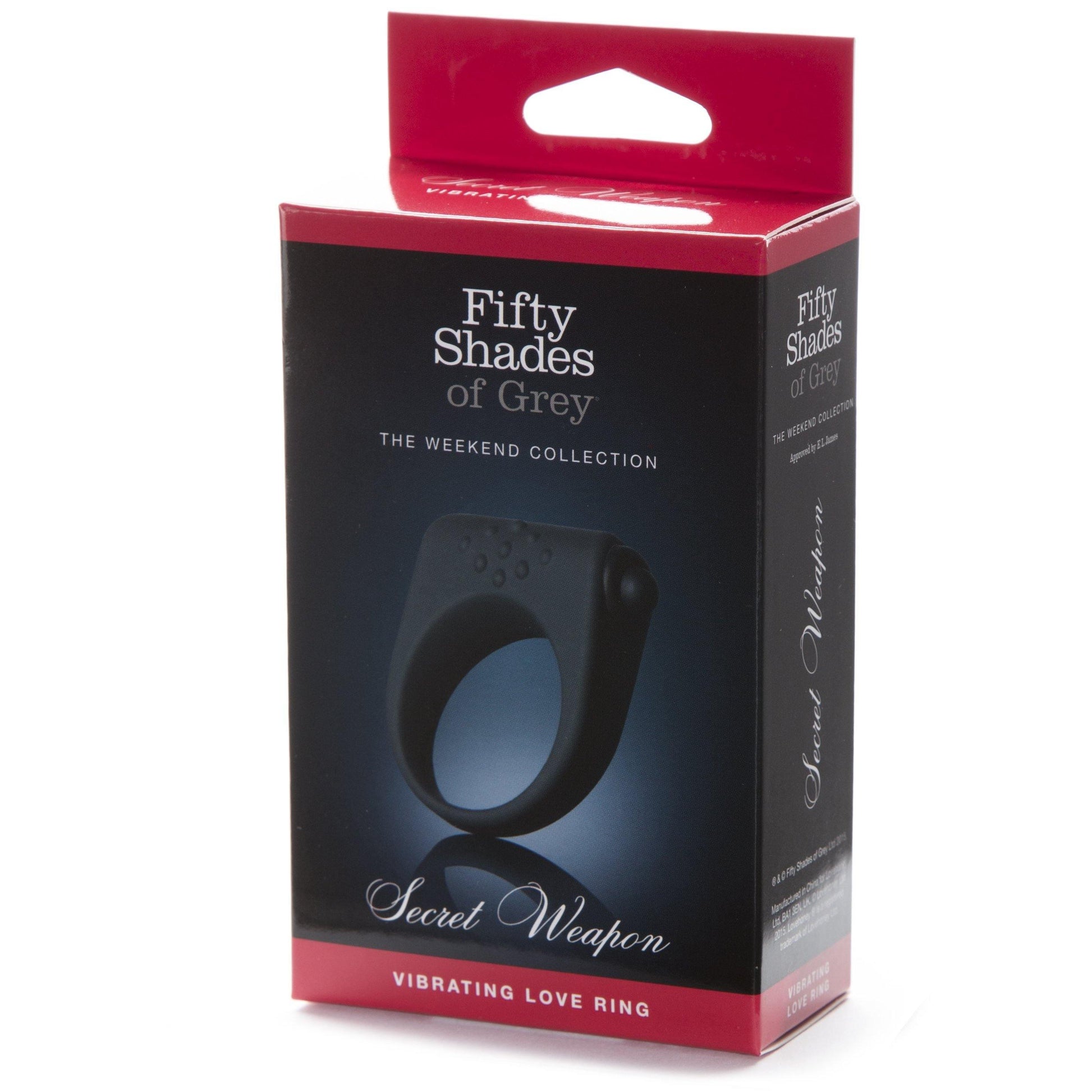 Fifty Shades of Grey Secret Weapon Vibrating Cock Ring - My Sex Toy Hub