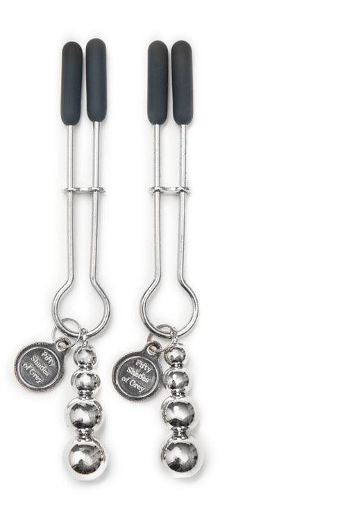 Fifty Shades of Grey the Pinch Adjustable Nipple Clamps - My Sex Toy Hub