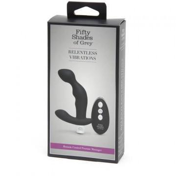 Fifty Shades Relentless Vibrations Remote Control Prostate Vibe - My Sex Toy Hub