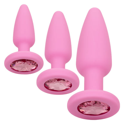 First Time Crystal Booty Kit - Pink - My Sex Toy Hub