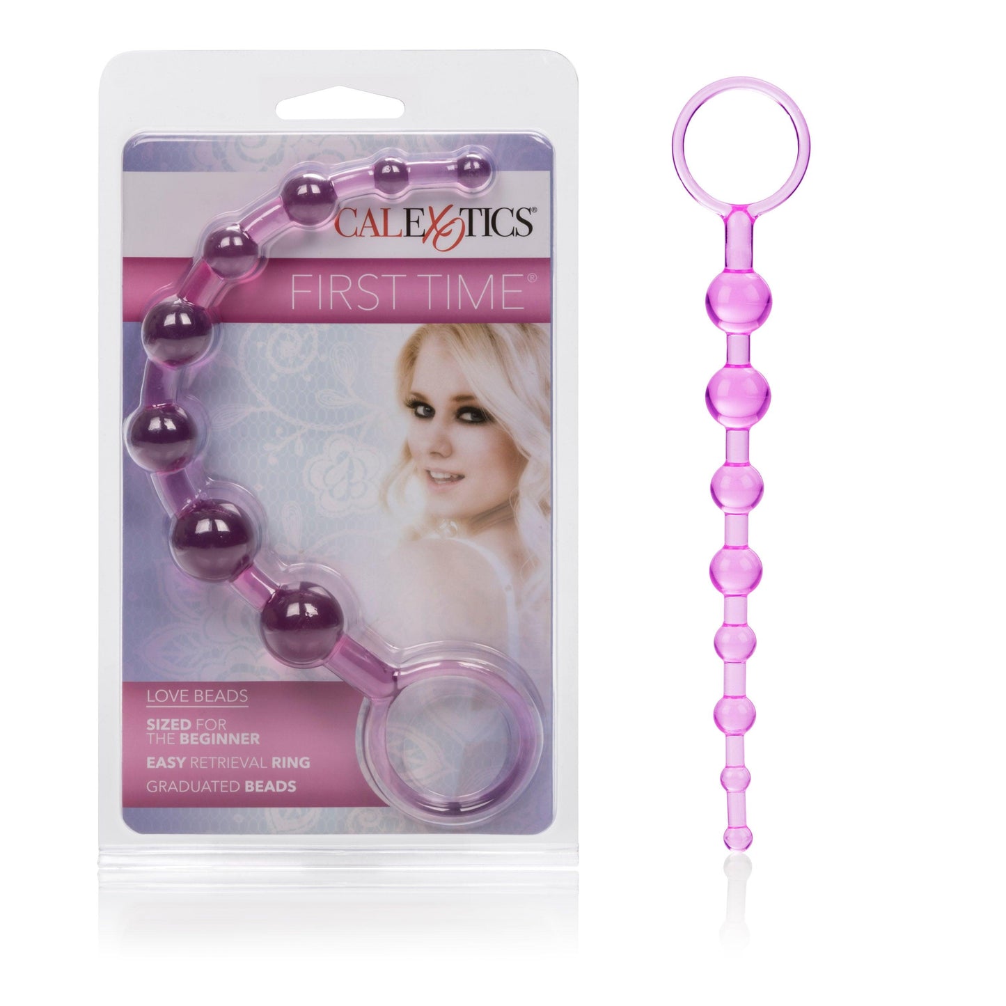 First Time Love Beads - Pink - My Sex Toy Hub