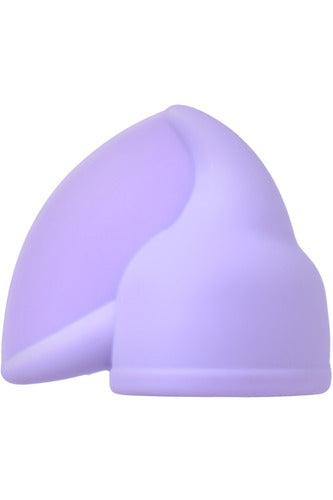 Flutter Tip Wand Attachment - Purple - My Sex Toy Hub