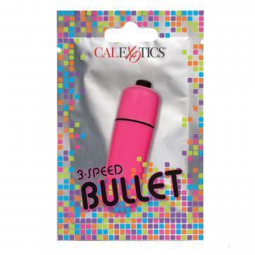 Foil Pack 3-Speed Bullet - Pink - My Sex Toy Hub