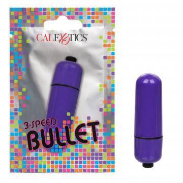Foil Pack 3-Speed Bullet - Purple - My Sex Toy Hub