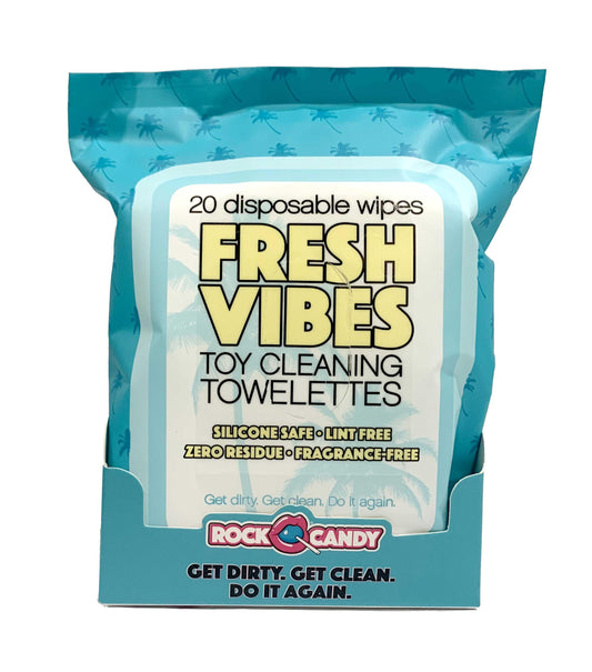 Fresh Vibes Travel Pack - 20 Wipes - My Sex Toy Hub