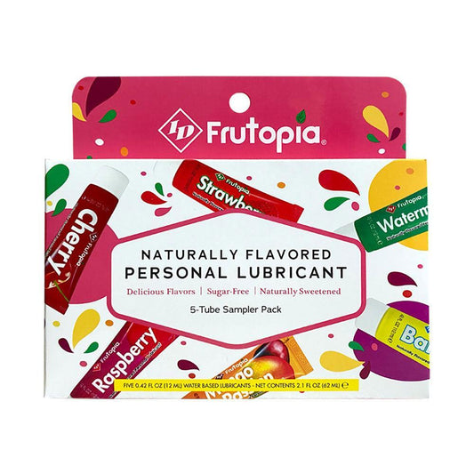 Frutopia 5-Tube Sampler Pack Assorted Flavors - My Sex Toy Hub