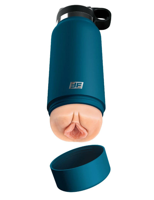 Fuck Flask - Private Pleaser - Blue Bottle - Light - My Sex Toy Hub