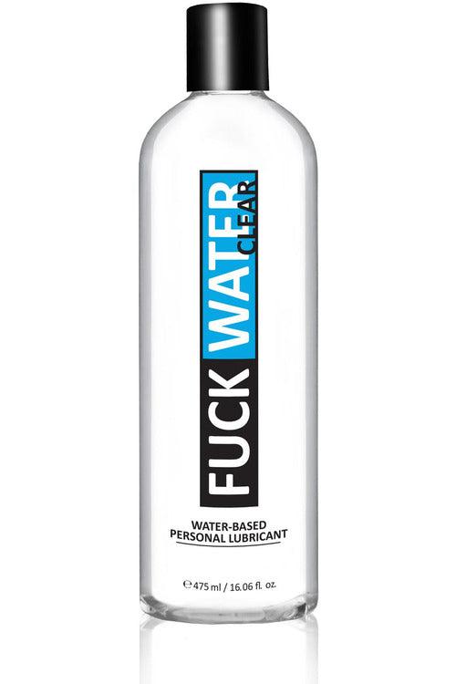 Fuck Water Clear 16oz Water Bases Lubricant - My Sex Toy Hub