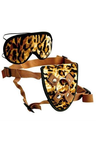 Furplay Harness and Mask - Brown Tiger - My Sex Toy Hub