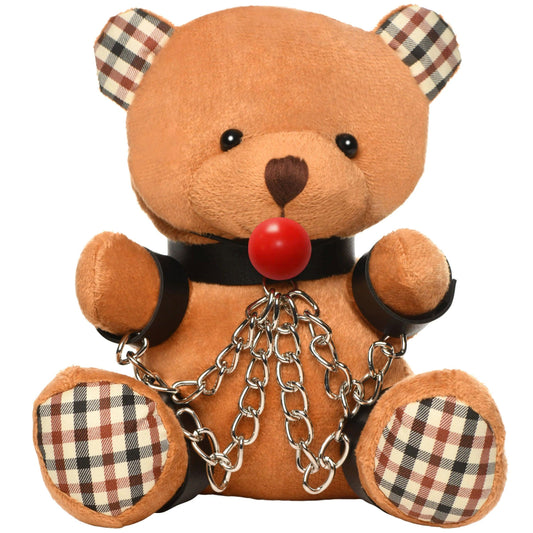 Gagged Teddy Bear Plush - My Sex Toy Hub