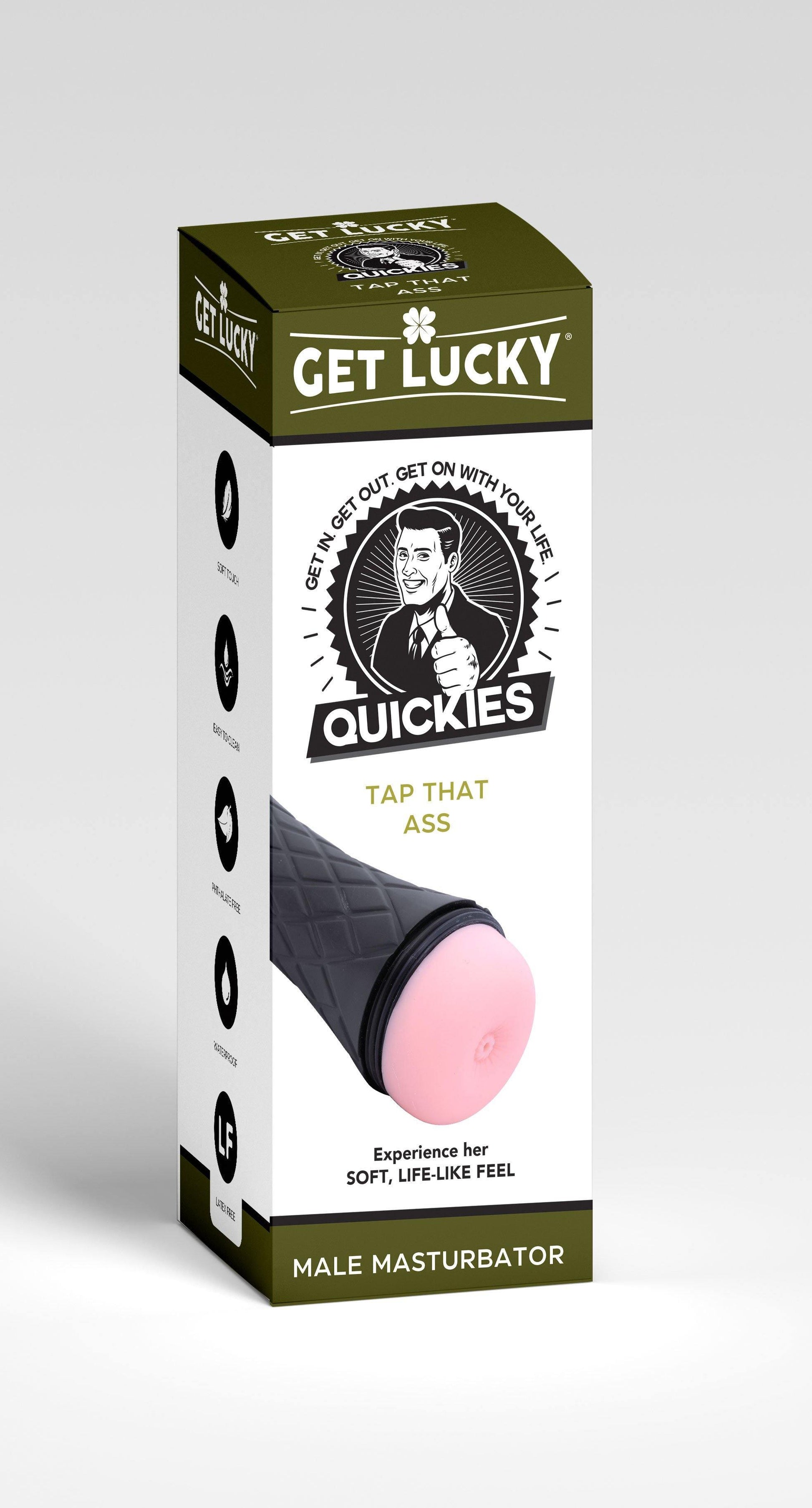 Get Lucky Quickies Tap That Ass Masturbator - My Sex Toy Hub