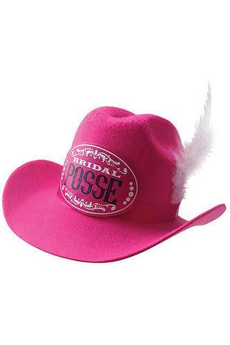 Gettin' Hitched Clip-on Cowgirl Posse Party Hat - My Sex Toy Hub