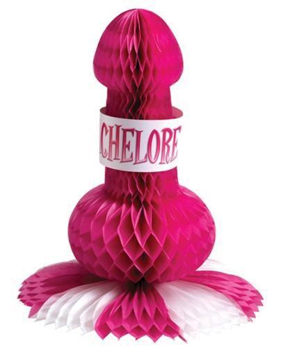 Giant Penis Center Piece With Bachelorette Banner - My Sex Toy Hub