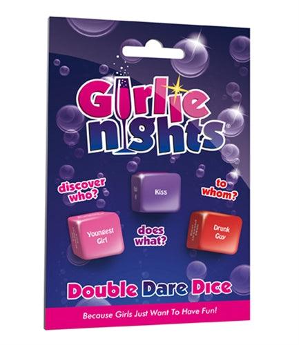 Girlie Nights Double Dare Dice - My Sex Toy Hub