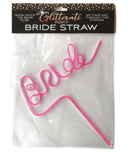 Glitterati Bride Straw - My Sex Toy Hub