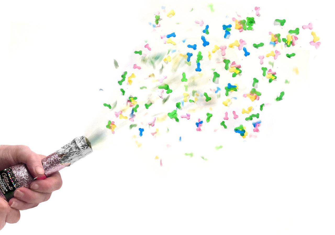 Glitterati Champagne Confetti Poppers - My Sex Toy Hub