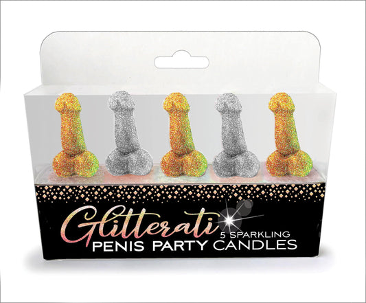Glitterati Penis Party Candles - My Sex Toy Hub